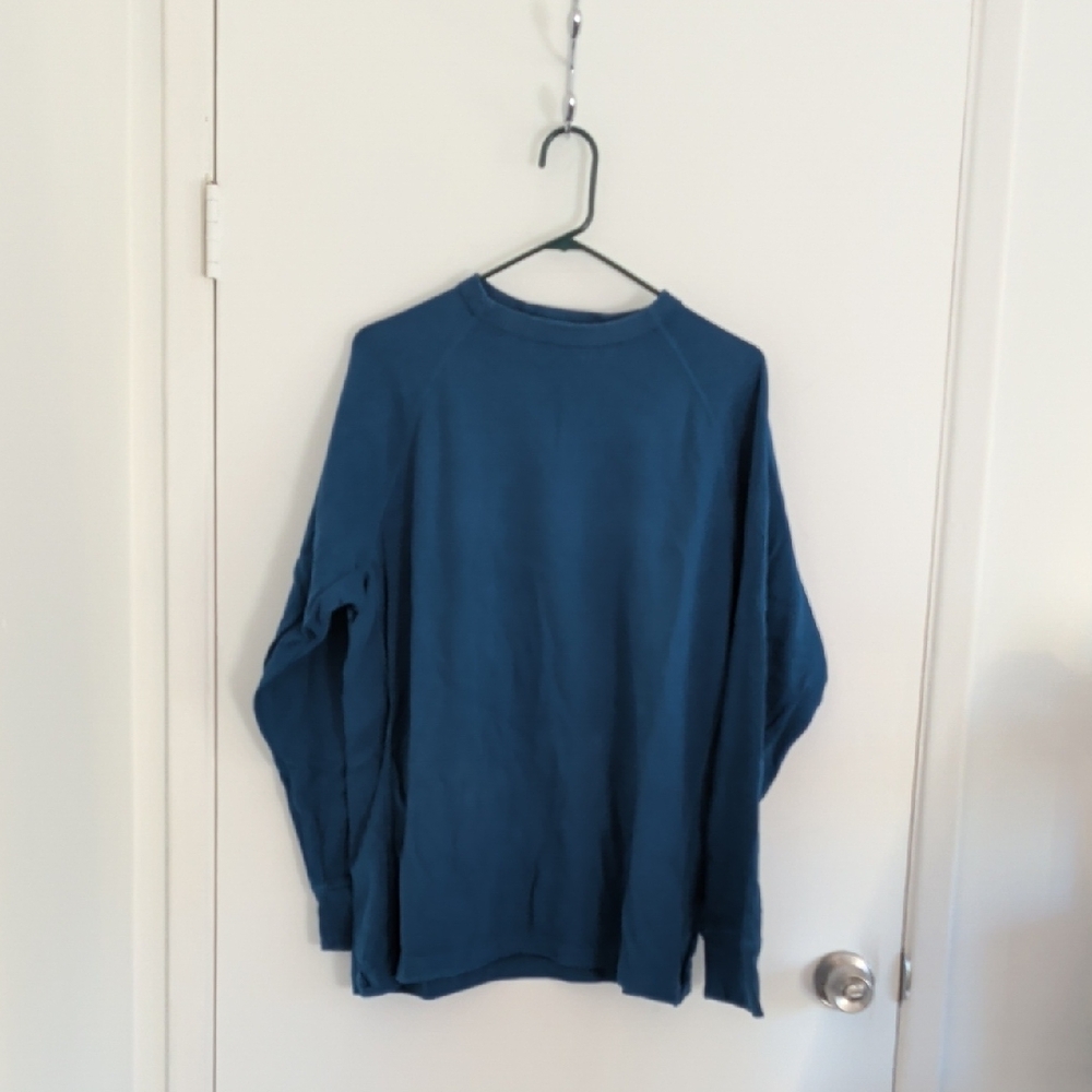 Sonoma Blue Long Sleeve Large Pullover